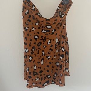 Leopoard Midi Skirt
